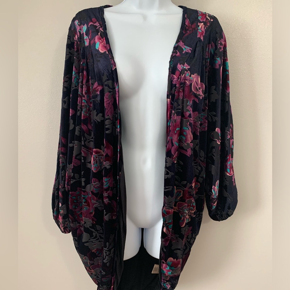 Philosophy Velvet Burnout Kimono/ Cardigan